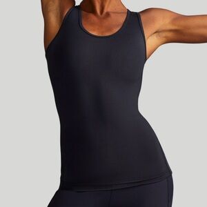 Tommie Copper Lower Back Support Tank in Dark Navy